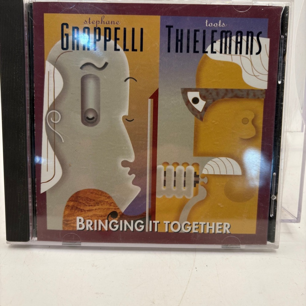 Stephane Grappelli Toots Thielemans Bringing It Together CD 1995 Cymekob CYK 801
